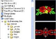 Web Folders for Embroidery Explorer